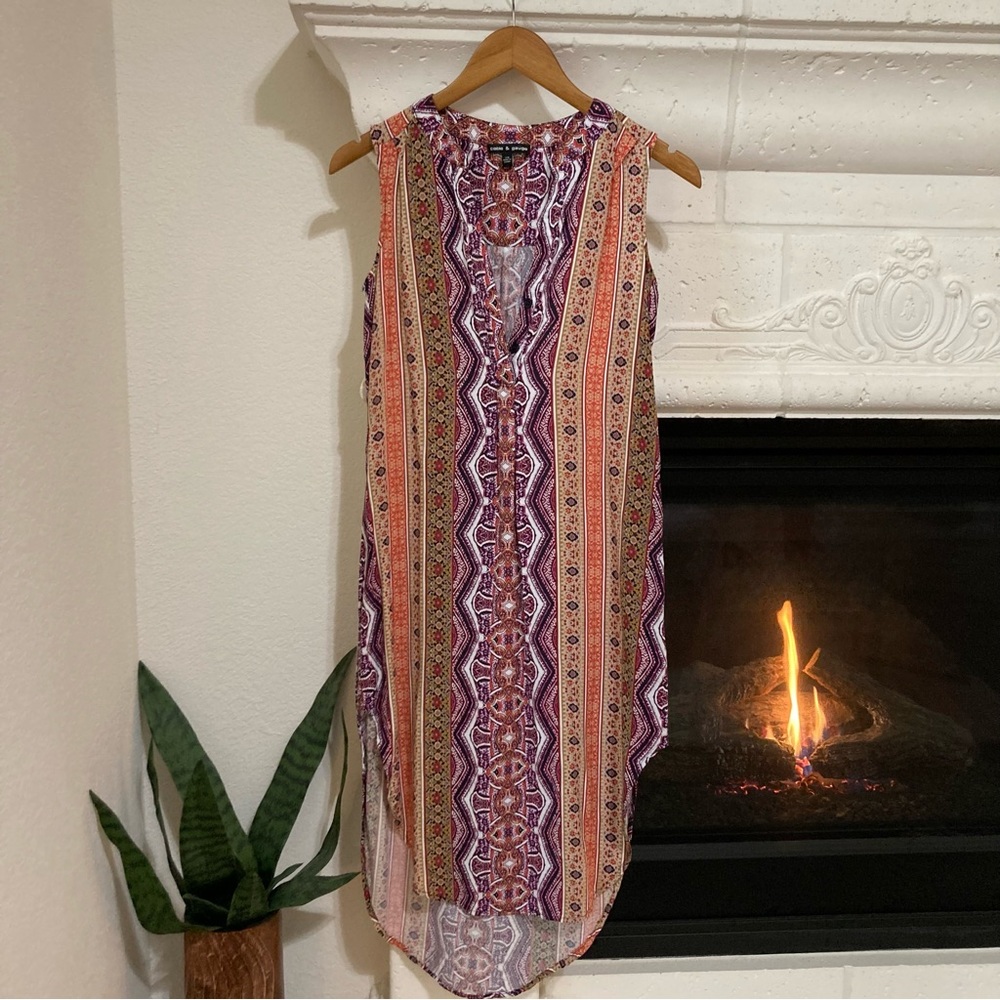 Cable & Guage Sleeveless Midi Maxi Dress Size XS